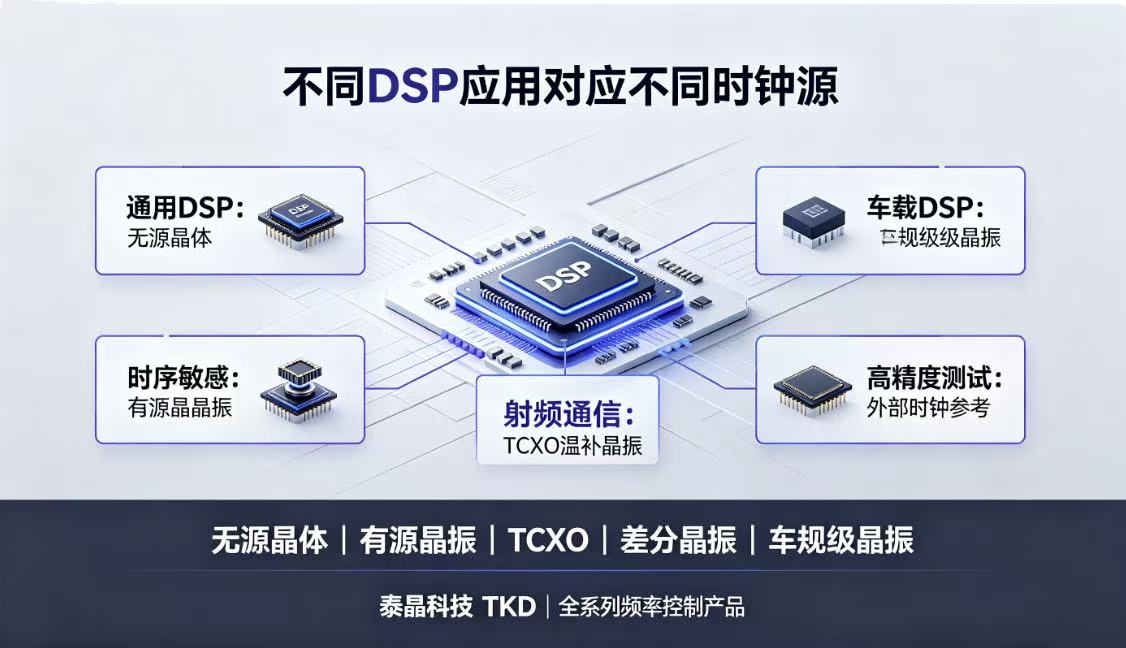 DSP电路板晶振选型指南：有源晶振与无源晶体对比分析